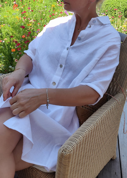 TATUM LINEN SHIRT DRESS