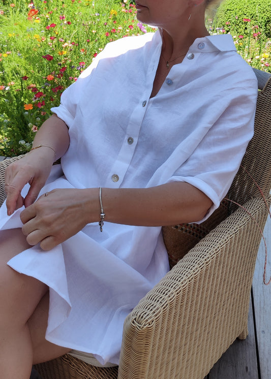 TATUM LINEN SHIRT DRESS
