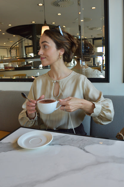 COLÉTTE SILK BLOUSE