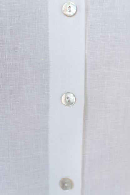 TATUM LINEN SHIRT DRESS